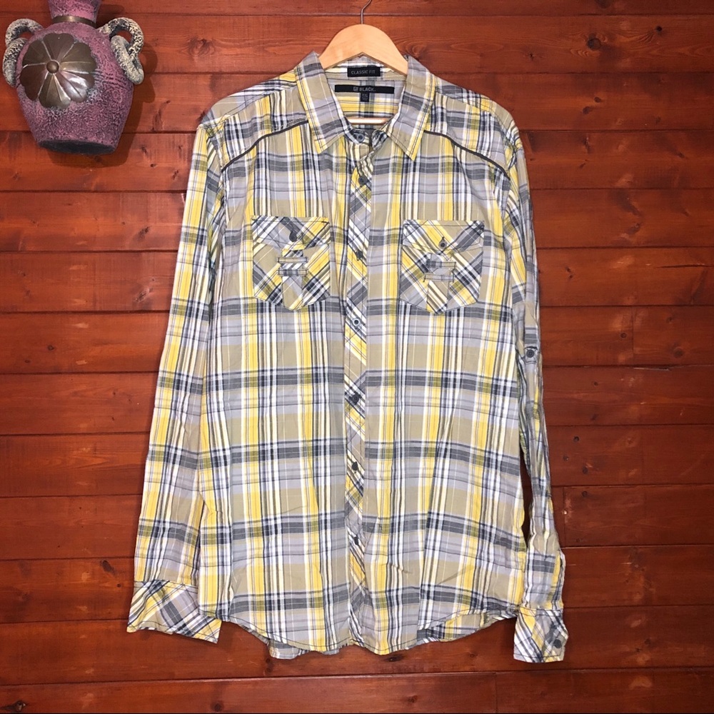 CJ BLACK Button down shirt size XXL Classic Fit